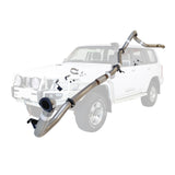 Nissan Patrol Y61 GU 3L ZD30 Wagon 3 Inch Turbo Back Exhaust  2000-2016 (Does not suit Coil Tower Braces)