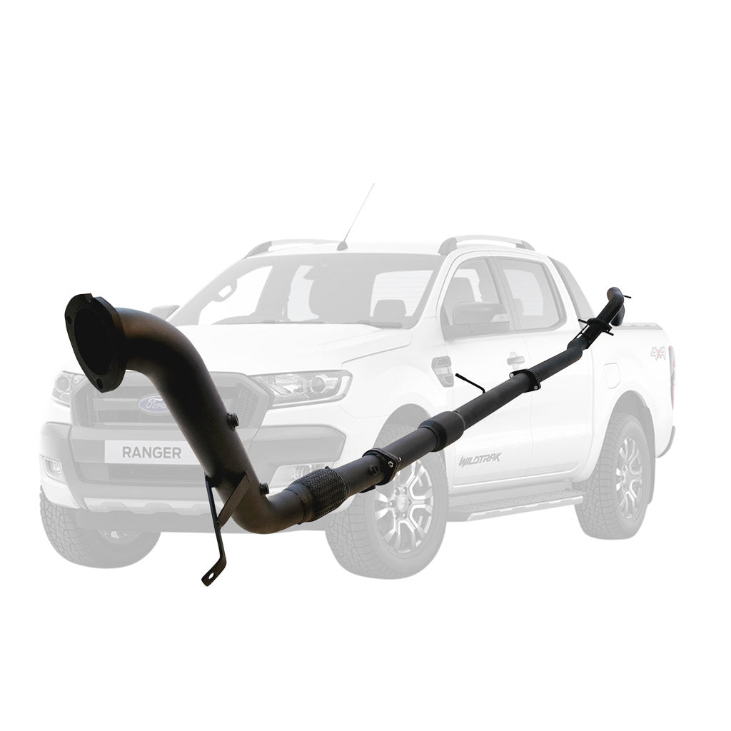 Ford Ranger PX 2016-2022 3.2L 3 Inch Turbo Back DPF Delete Exhaust System