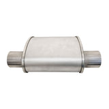 8" x 4" Offset/Offset Configurations Mufflers | Aluminised | Select Your Size Length and Internal Options