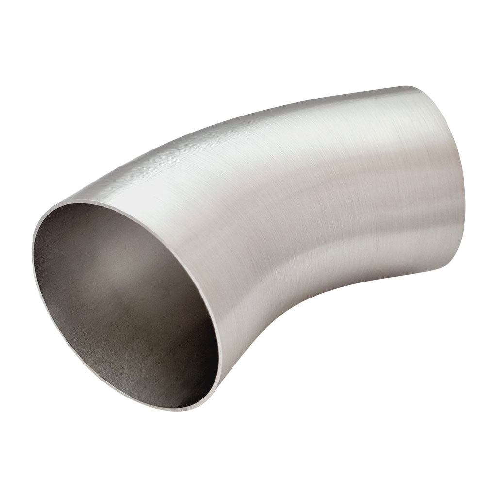 UltiBend 3.5 Inch (88.9mm) 45 Degree 1.5mm Brushed 304 Stainless Steel