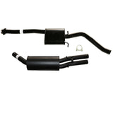 HOLDEN COMMODORE VY SERIES II V6 UTE & WAGON 2 1/2" CATBACK KIT INC 2 X EVERFLO MUFFLERS DUAL OUTLET