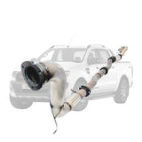 Ford Ranger PX 2016-2021 3.2L 3.5 Inch Turbo Back DPF Delete Exhaust System