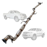 TOYOTA HILUX KUN 3.0L16/26 3.0L 1KD-FTV D4D 2005 - 9/2015 3" TURBO BACK EXHAUST