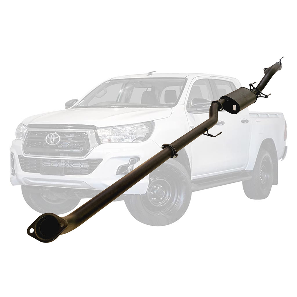 Toyota Hilux N80 2.4L 3 Inch DPF Back Exhaust