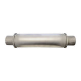 4" Round Centre/Centre Configurations Universal Mufflers | Aluminised | Select Your Size Length and Internal Options