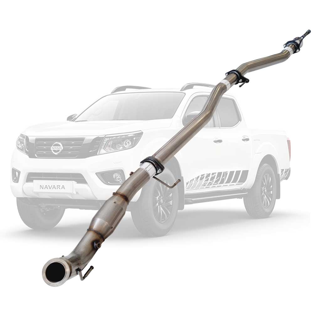 Nissan Navara D23 NP300 2.3L 3 Inch Turbo Back Exhaust DPF Delete