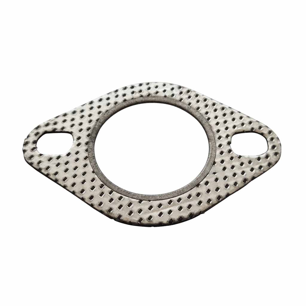 FORD SUBARU VOLVO 2 BOLT FLANGE GASKET WITH REINFORCED CULOT & ELONGATED HOLES