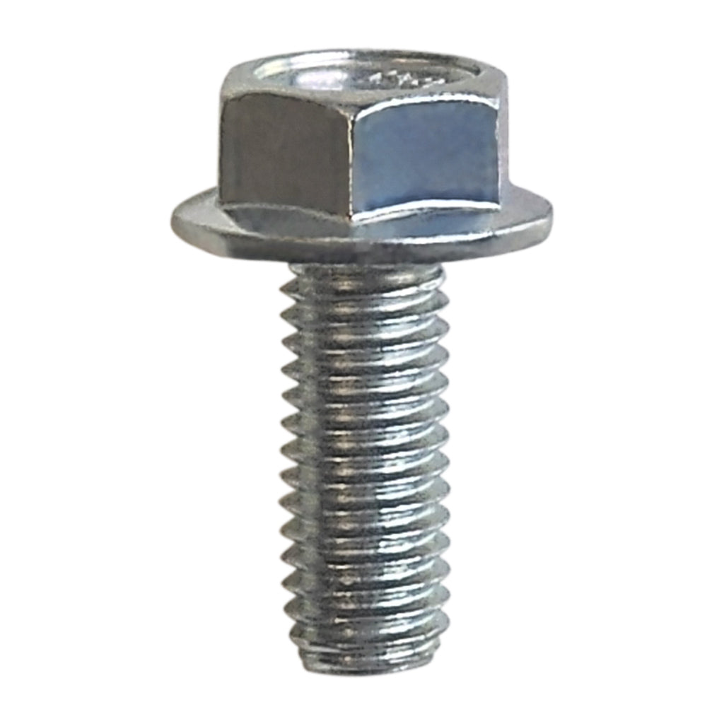 FLANGED BOLT SET SCREW UNIVERSAL M8 X 1.25mm THREAD X 20mm LONG (use DNSF nut)