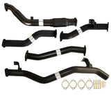 Toyota Landcruiser 79 Series VDJ79R V8 2007 - 10/2016 D Cab Ute 3 Inch Turbo Back Exhaust