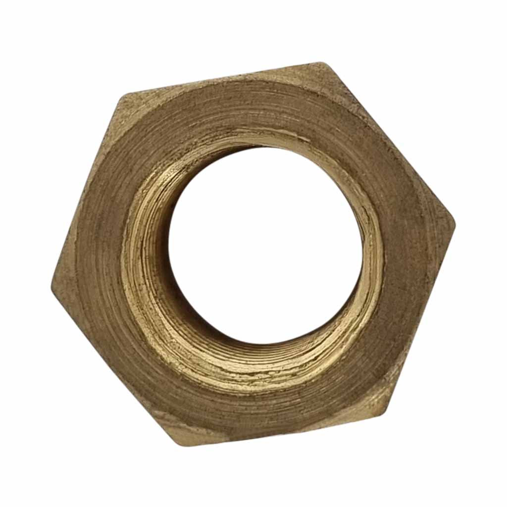 BRASS 3/8" UNF NUT