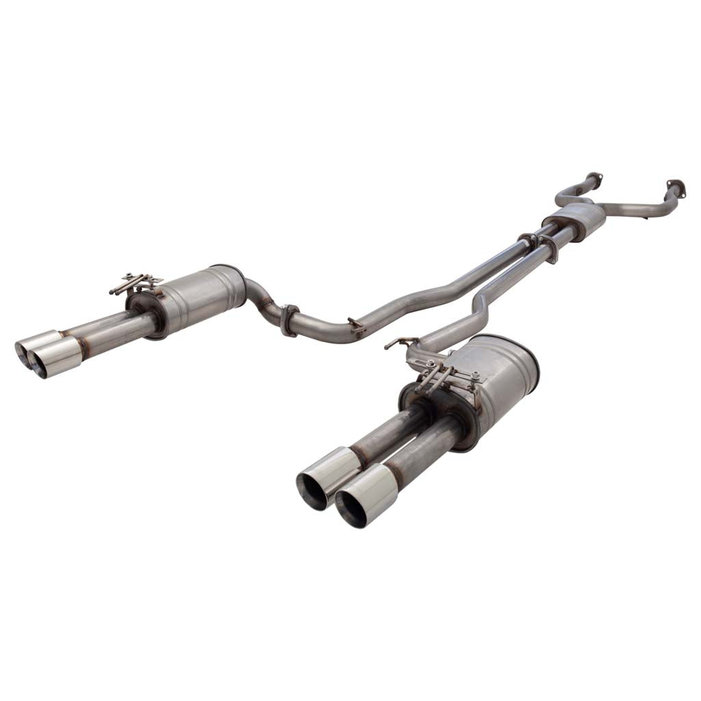 Holden Commodore VE-VF Ute Twin 2.5" Cat-Back System - Raw Finish 409 S/S