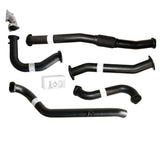 Nissan Patrol Y61 GU TD42 Wagon 3 Inch Turbo Back Exhaust with Stainless Cast Dump Pipe (Does not suit Coil Tower Braces)