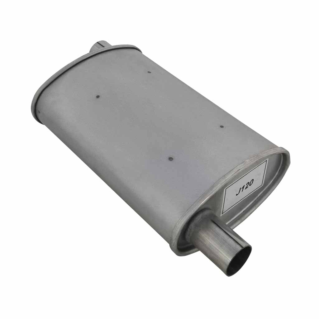 8" x 4" Offset/Offset Configurations Mufflers | Aluminised | Select Your Size Length and Internal Options