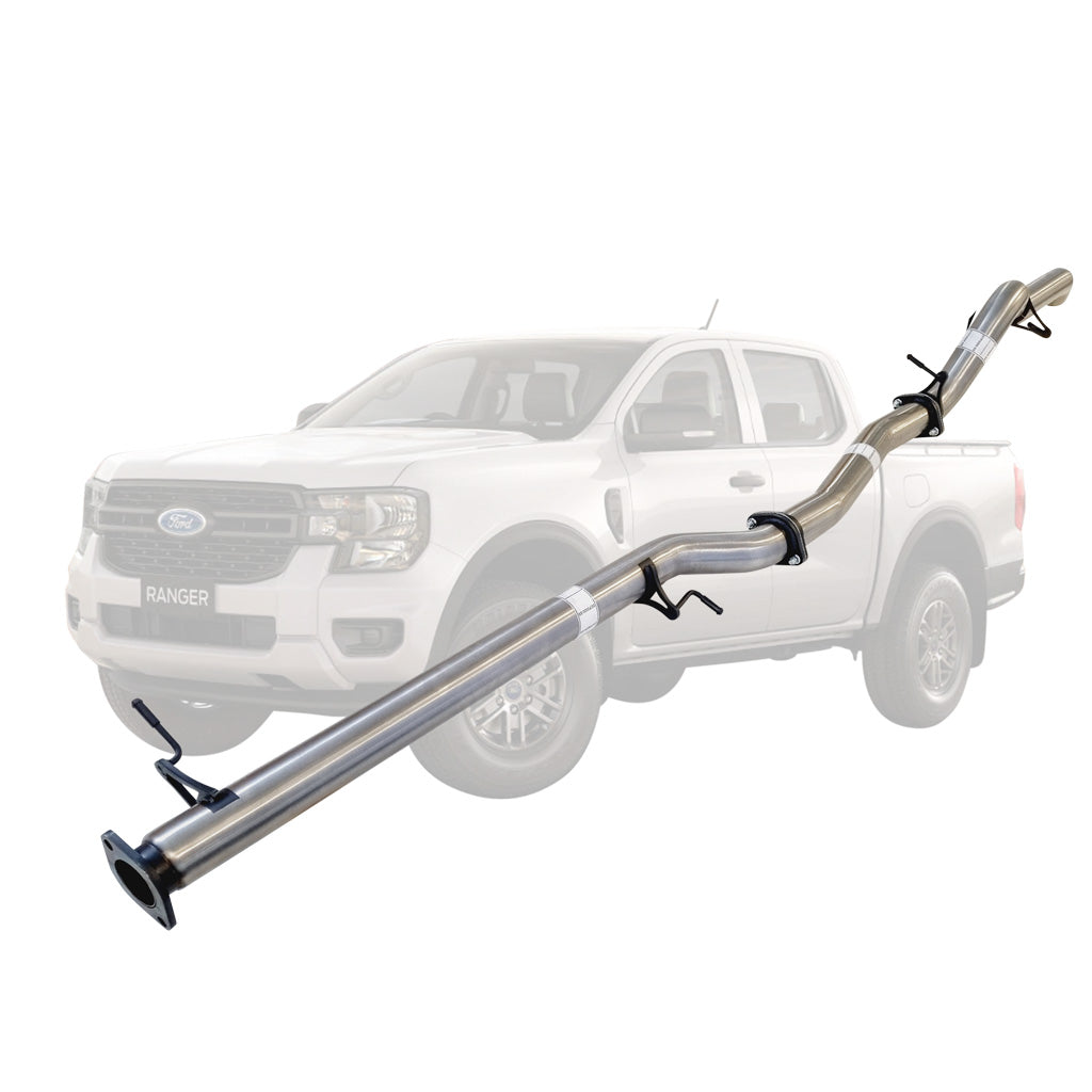 Ford Ranger Next Gen 2022 Onwards 2L BI-Turbo 3 Inch DPF Back Exhaust Not For ADBLUE models (Requires tunning After Fitment)