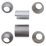 Universal Euro 5 Ceramic Core Catalytic Converter Kit with 4 Loose End Cones & Heatshield - Available in 2" and 2.25"