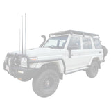 Toyota Landcruiser 76 Series VDJ76R V8 Wagon 3 Inch Turbo Back Exhaust 2007 - 9/2016