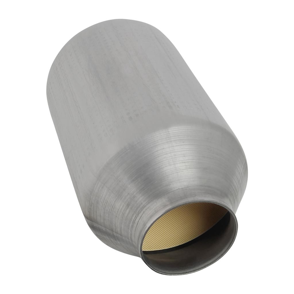 Universal Euro 5 and 4 Ceramic Core Catalytic Converter 4" Round Body - Available in 2", 2.25", and 2.5"