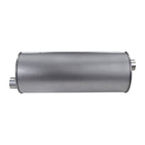 8" Round Offset/Offset Righthand Rotation Configurations Universal Mufflers | Aluminised | Select Your Size Length and Internal Options