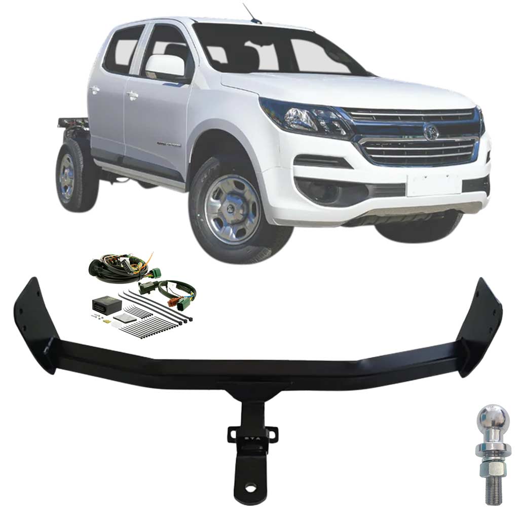 BTA Towbar Kit To Suit Holden Colorado Ute No Bumper and Tray 06/2012 - On Wiring Harness UNT24MF