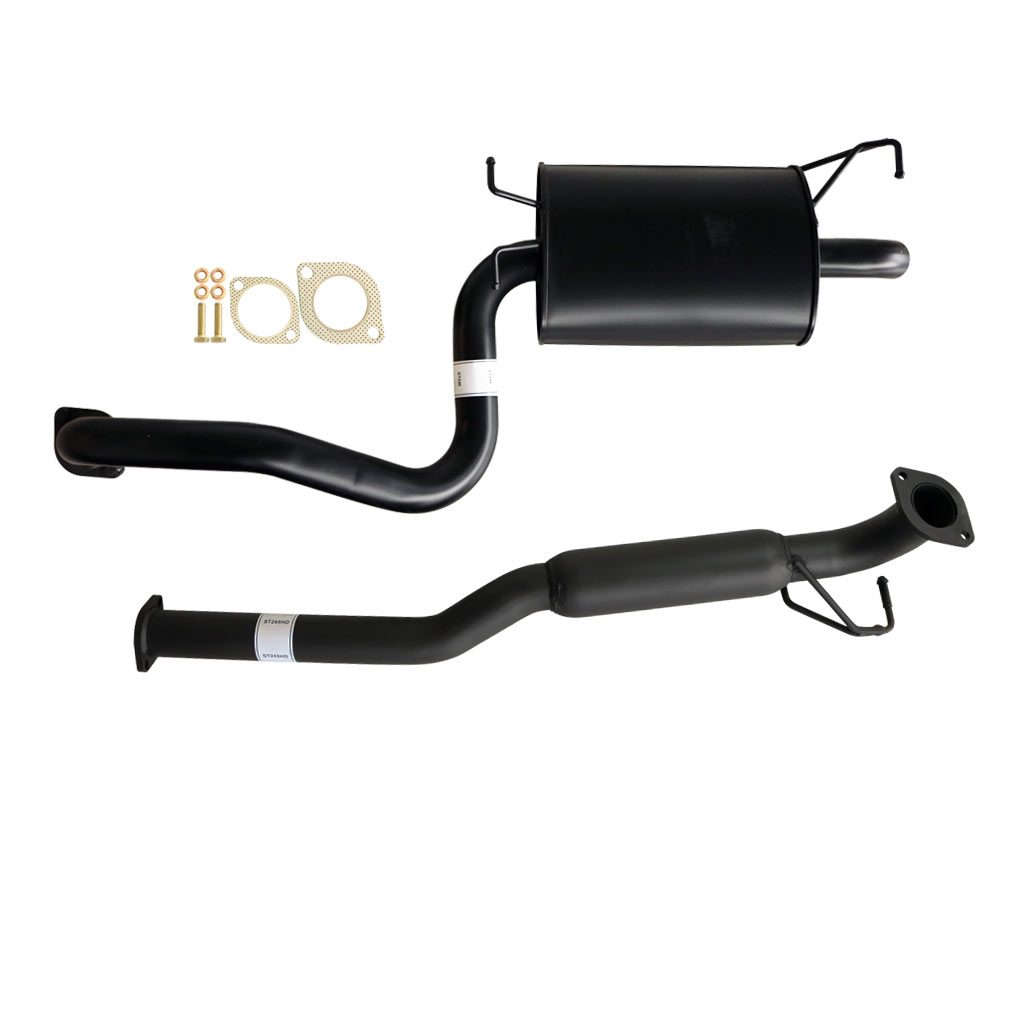 FORD FALCON BA - BF SEDAN XT 2 1/2" CATBACK KIT INC HOTDOG & EVERFLO MUFFLER