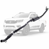 Nissan Navara D23 NP300 2.3L 3 Inch Turbo Back Exhaust DPF Delete