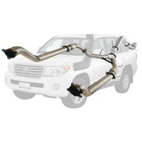 Toyota Landcruiser 200 Series V8 Wagon Twin 3 Inch Into 4 Inch Turbo Back Exhaust