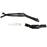 HOLDEN COMMODORE VT-VZ V6 & V8 UTE WAGON TWIN 2 1/2"  KIT - INC XPIPE,EVERFLO HOTDOGS & MUFFLER