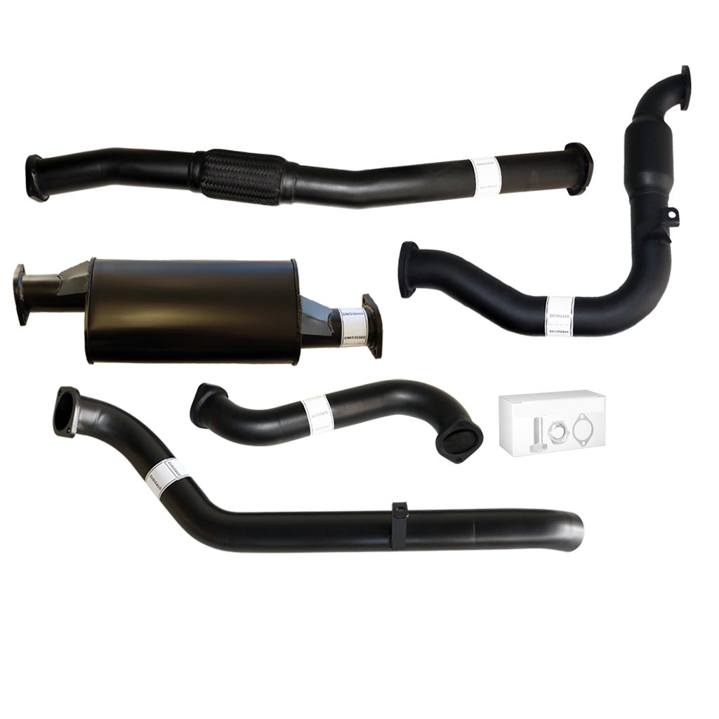 Nissan Patrol Y61 GU 3L ZD30 Ute 3 Inch Turbo Back Exhaust 2000 - 2016 (Does not suit Coil Tower Braces)