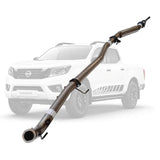 Nissan Navara D23 NP300 2.3L 3 Inch Turbo Back Exhaust DPF Delete