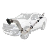 Ford Ranger PX 2011-2016 3.2L 3.5 Inch Turbo Back Stainless Exhaust System