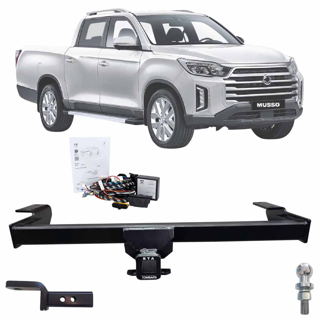 BTA Towbar Kit To Suit SsangYong Musso 08/2018 - On