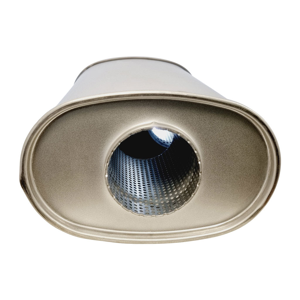 8" x 5" Offset/Centre Configurations Mufflers | Aluminised | Select Your Size Length and Internal Options