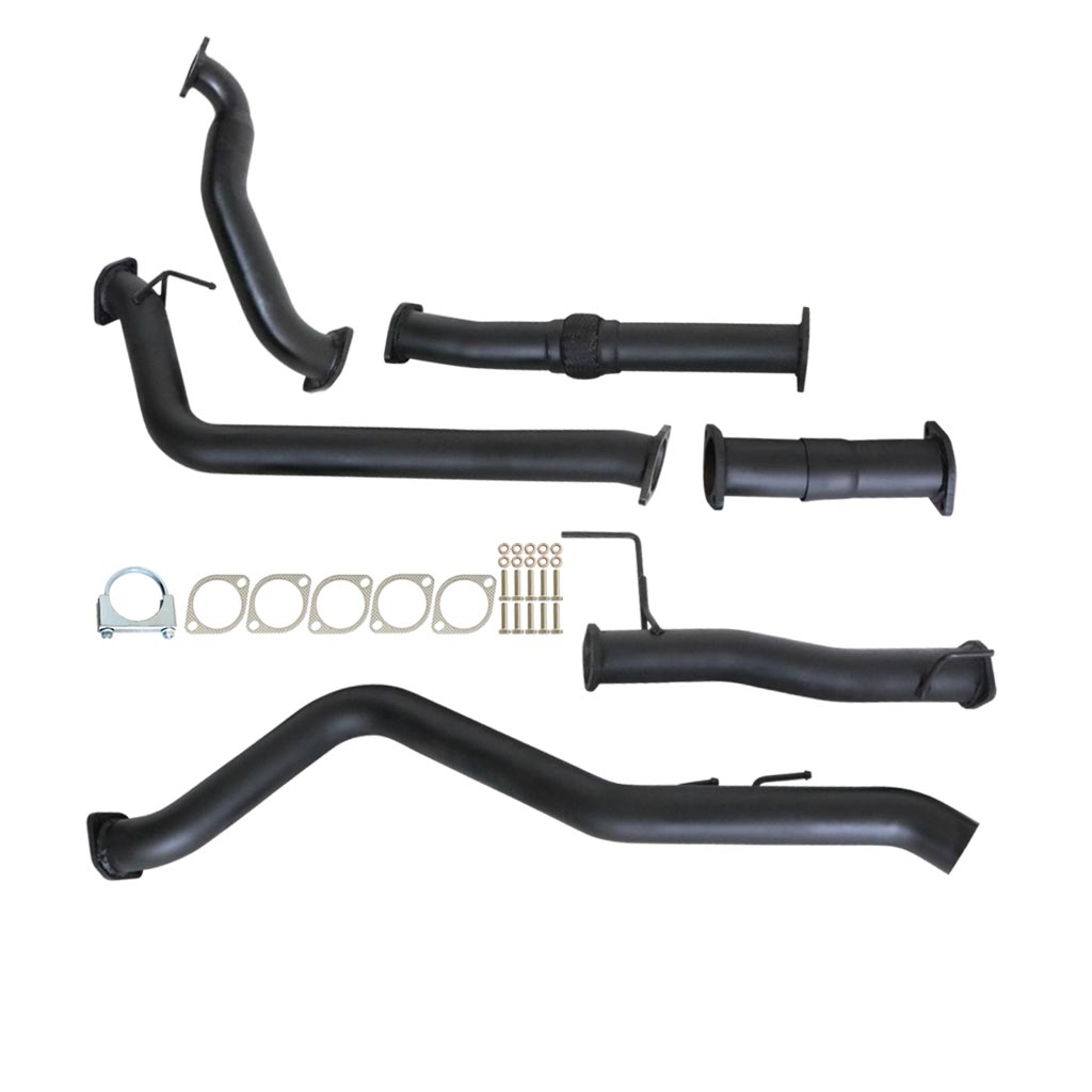 Holden Rodeo RA 1/2007 - 12/2008 3L 4JJ1-TC 3 Inch Turbo Back Exhaust