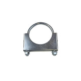 Heavy-Duty Silver U-Bolt Exhaust Clamps - Suitable for Expanded Pipes, Available in Sizes from 1 Inch to 6 Inches