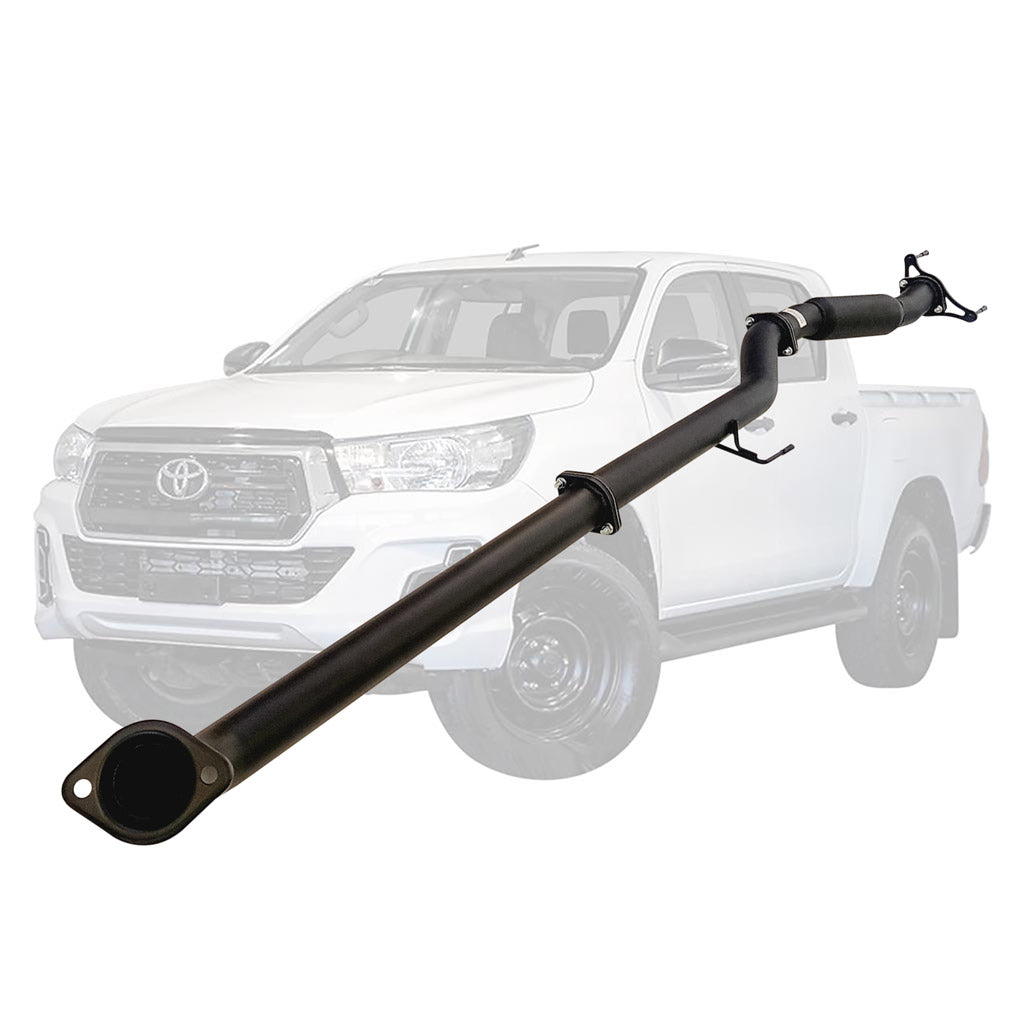 Toyota Hilux N80 2.4L 3 Inch DPF Back Exhaust
