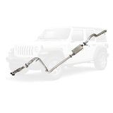 Jeep Wrangler JK 2010-2015 2.8L DPF 3 Inch Turbo Back Exhaust *** Limited Stock Made To Order ****