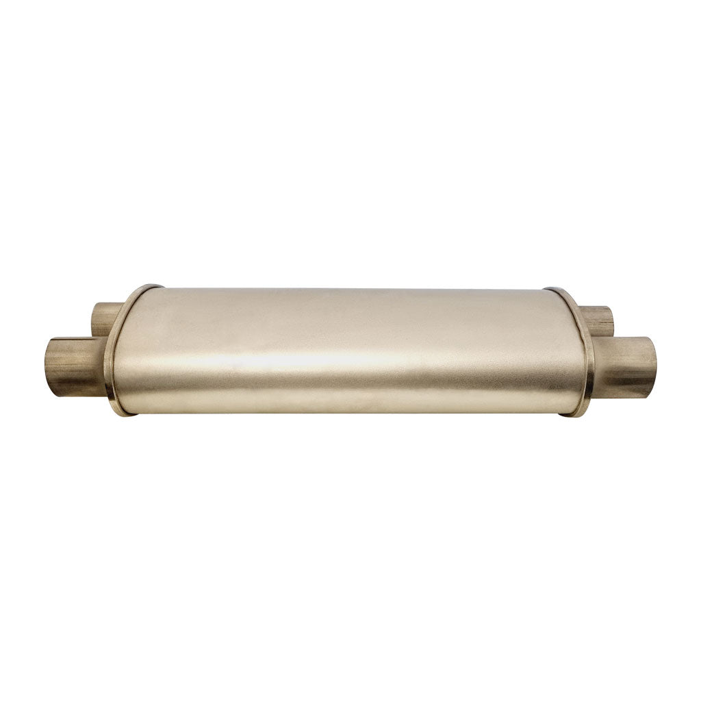 8" x 4" Dual/Dual Configurations Mufflers | Aluminised | Select Your Size Length and Internal Options