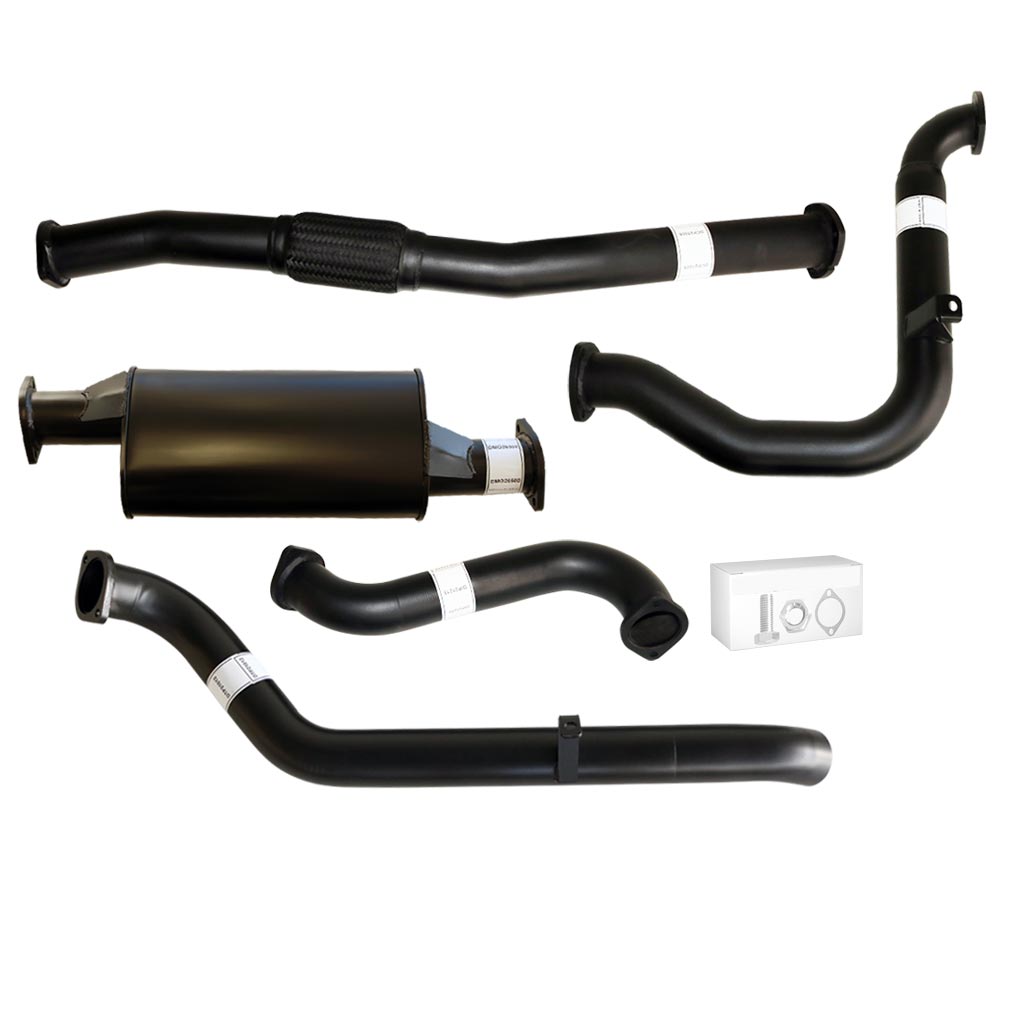 Nissan Patrol Y61 GU 3L ZD30 Ute 3 Inch Turbo Back Exhaust 2000 - 2016 (Does not suit Coil Tower Braces)
