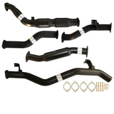 Toyota Landcruiser 79 Series VDJ79R V8 2007 - 10/2016 D Cab Ute 3 Inch Turbo Back Exhaust