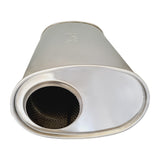 10" x 6.5" Offset/Centre Configurations Mufflers | Stainless 304 | Select Your Size Length and Internal Options