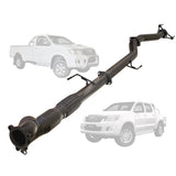 TOYOTA HILUX KUN 3.0L16/26 3.0L 1KD-FTV D4D 2005 - 9/2015 3" TURBO BACK EXHAUST