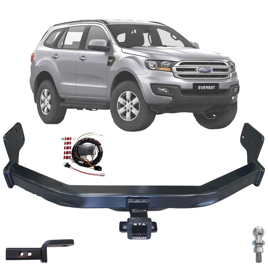 BTA Towbar Kit To Suit Ford Everest 07/15 - On With Wiring Kit ECM03