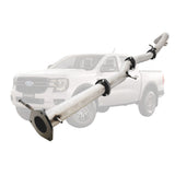 Ford Ranger Next Gen 2022 Onwards 3L V6 TD 3.5 Inch DPF Back Exhaust