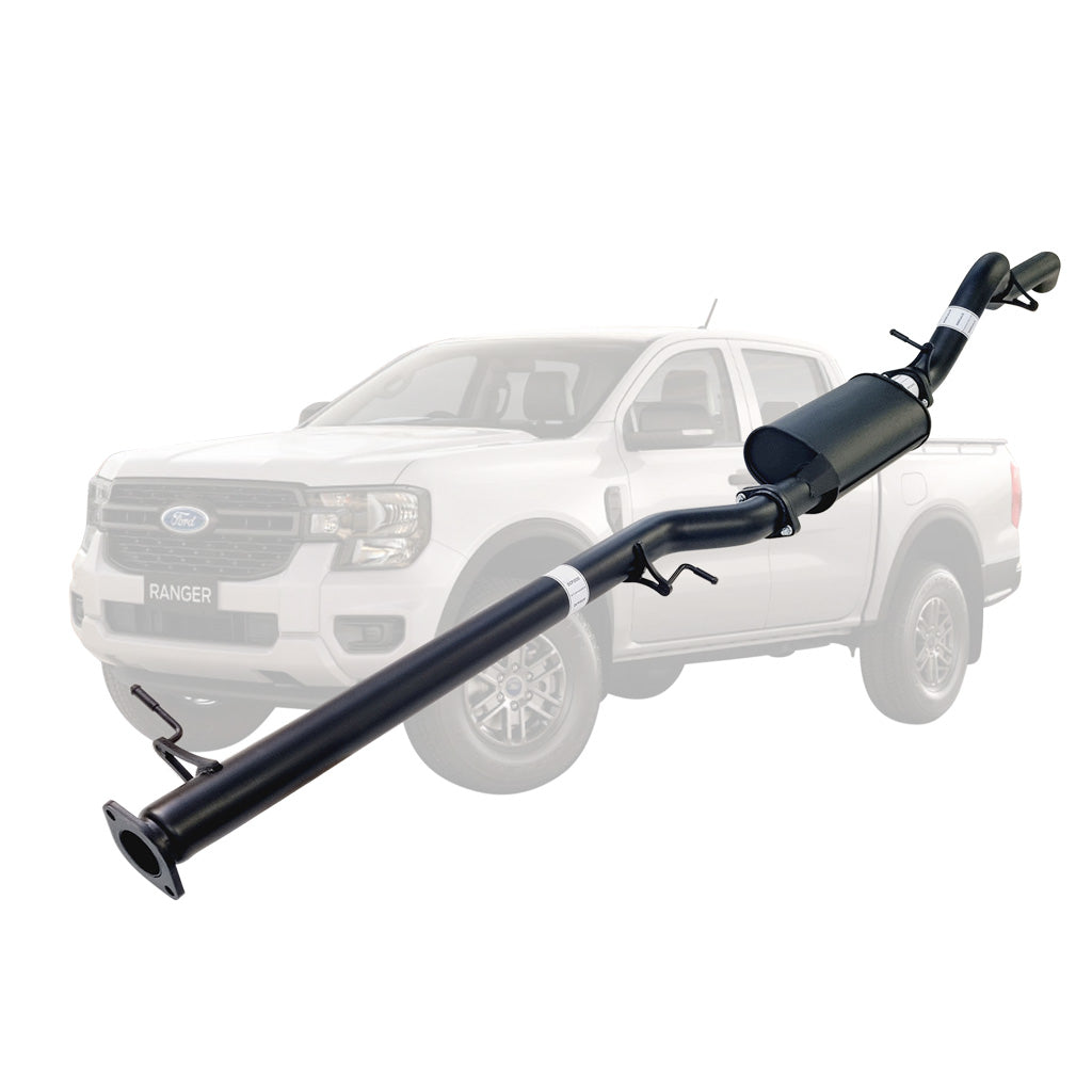 Ford Ranger Next Gen 2022 Onwards 2L BI-Turbo 3 Inch DPF Back Exhaust Not For ADBLUE models (Requires tunning After Fitment)