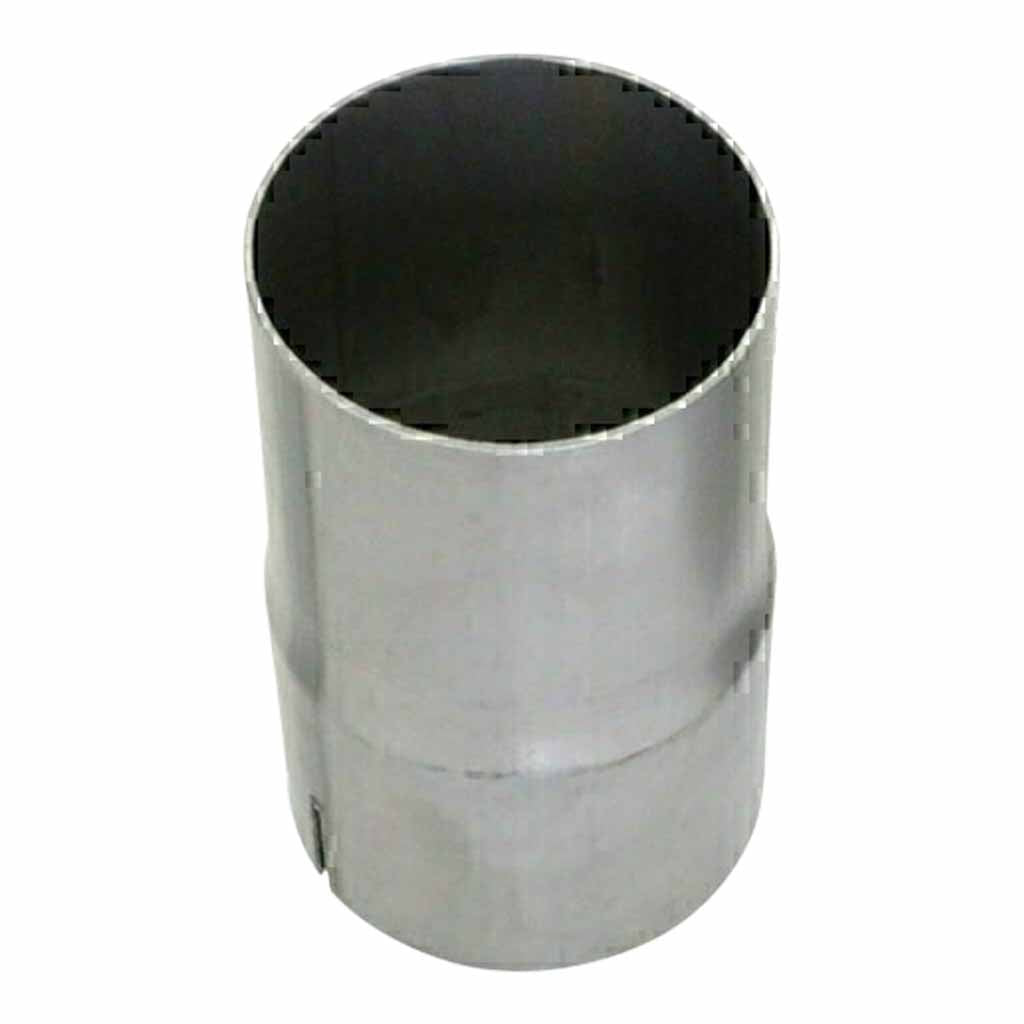 UNIVERSAL EXHAUST TUBE SINGLE COUPLER 3" INCH 76MM ID - 3" INCH 76MM MILD STEEL