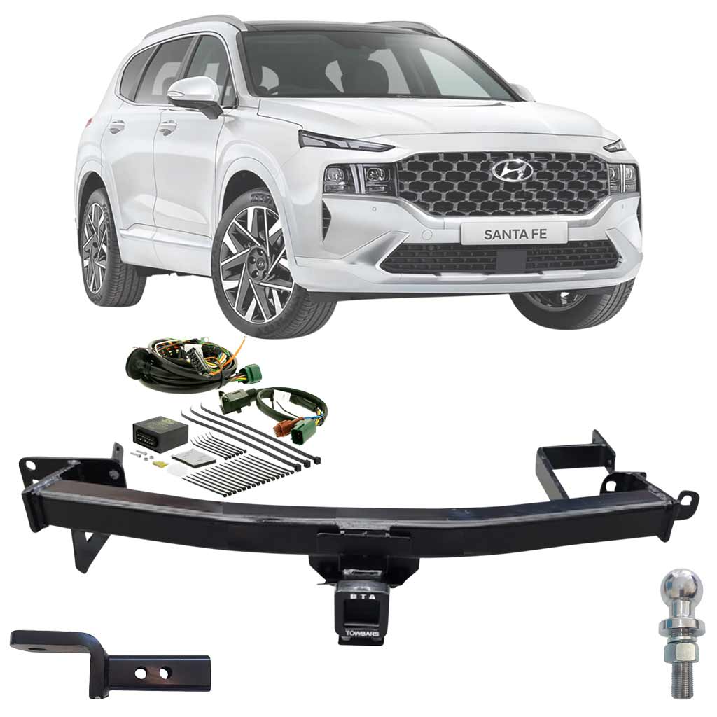 BTA Towbar Kit To Suit Hyundai Santa Fe 09/2012 - On With Wiring Harness UNT322MF