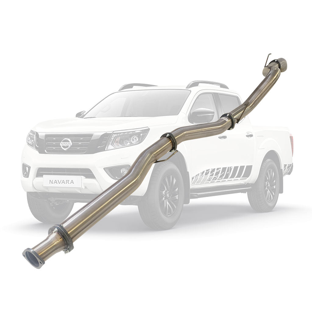 Nissan Navara NP300 D23 2015 On 2.3L 4 Inch DPF Back Exhaust