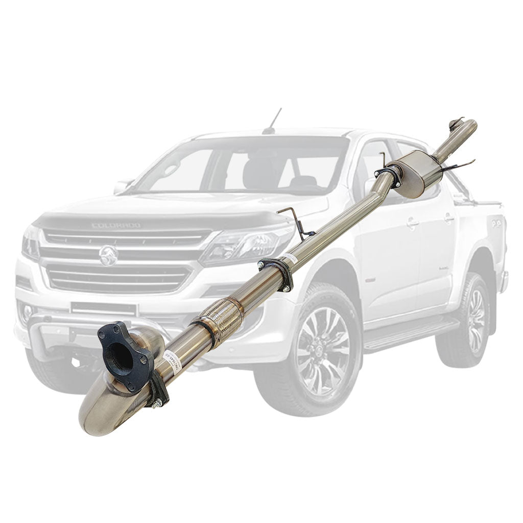 Holden Colorado RG 2012-2016 2.8L 3 Inch Turbo Back Exhaust