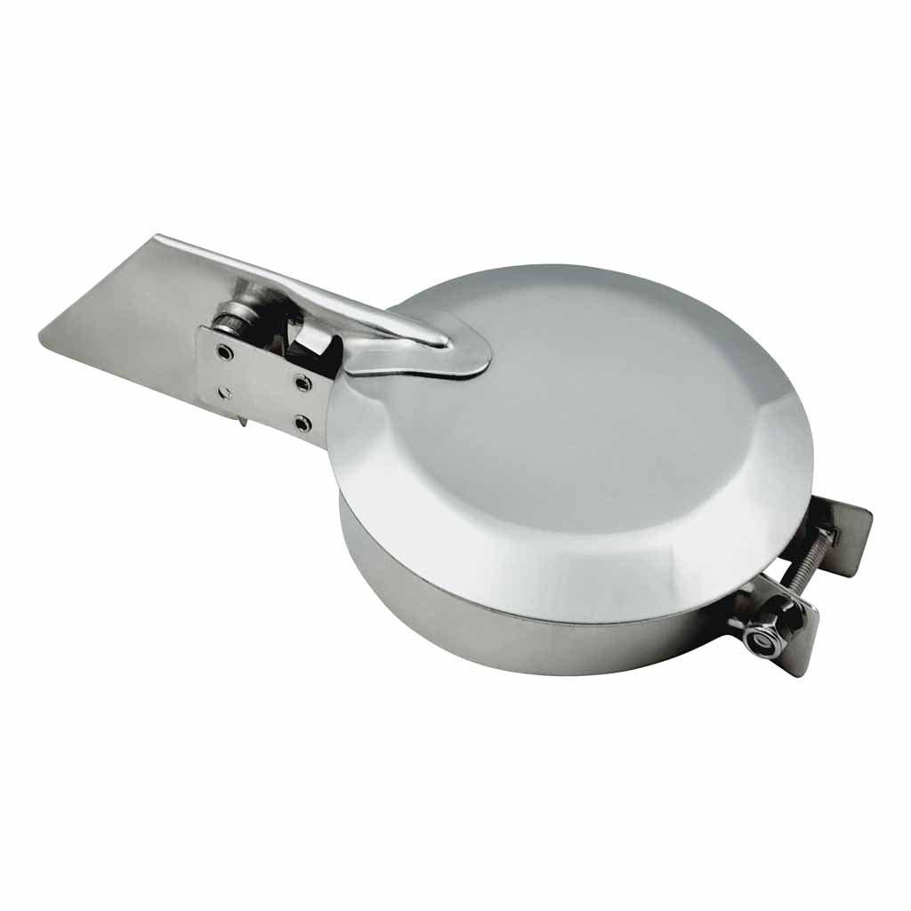 5" SILENT RAIN CAP - 304 STAINLESS STEEL