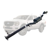 Ford Ranger Next Gen 2022 Onwards 2L BI-Turbo 3 Inch DPF Back Exhaust Not For ADBLUE models (Requires tunning After Fitment)